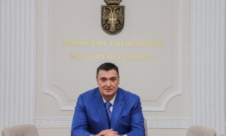Министр экономики Сербии Баста
