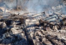 Последствия обстрела в Курской области