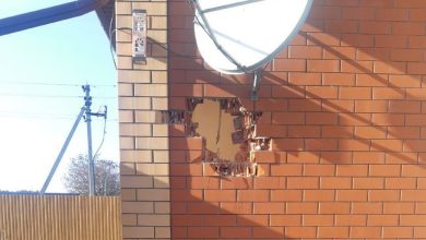 Последствия обстрела в Шебекино