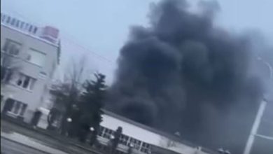 Пожар в Минске
