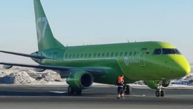 В Новосибирске самолет G7 прервал взлет из-за технической неисправности 1