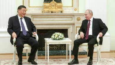 Си Цзиньпин и В. Путин в Кремле
