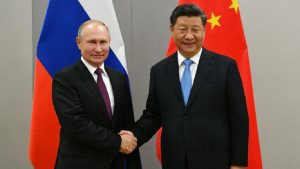 В. Путин и Си Цзиньпин
