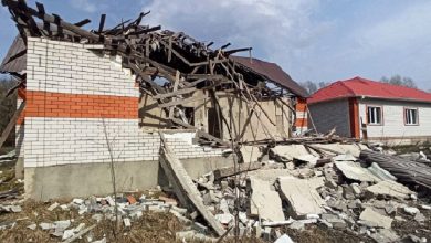 Последствия украинского обстрела в Белгородской области