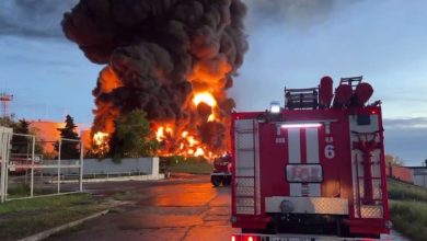 Пожар в Севастополе