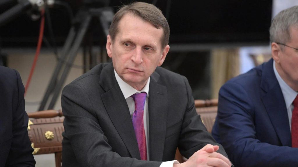Сергей Нарышкин, глава СВР РФ