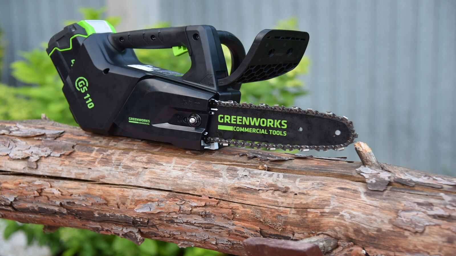 Аккумуляторная одноручная цепная пила GREENWORKS GD40TCS – оптимальная ...