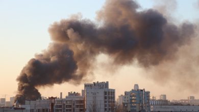 пожар, возгорание