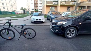 ДТП с велосипедом в Минске