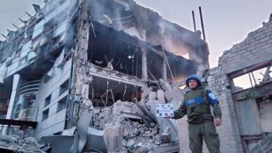 Обстрел Луганска