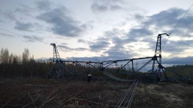 Подрыв ЛЭП в Ленинградской области