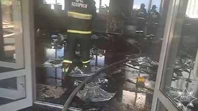 Пожар в международном университете