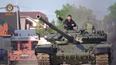 Рамзан Кадыров на танке