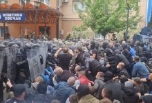 Столкновения в Косово между сербами и КФОР