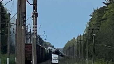 Взрыв на железной дороге в Брянской области