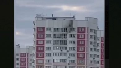Взрыв в доме в Москве