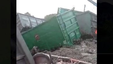 Авария на железной дороге