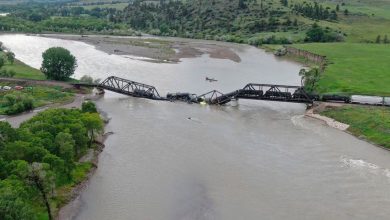 Крушение поезда в США