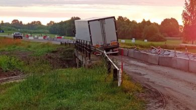 Обрушение моста в Гомельской области