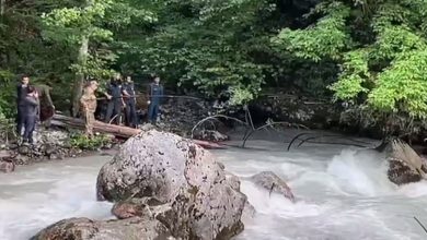 Поиски ребенка в Абхазии