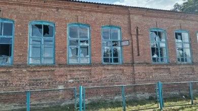 Последствия обстрела ВСУ в Курской области