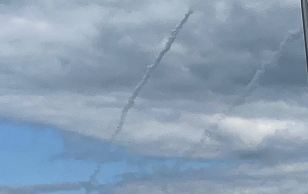 Работа систем ПВО