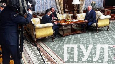 Встреча А. Лукашенко с главой МИД Казахстана