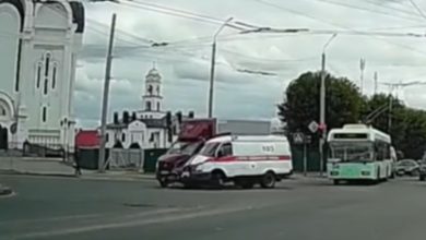 Авария в Могилеве со скорой