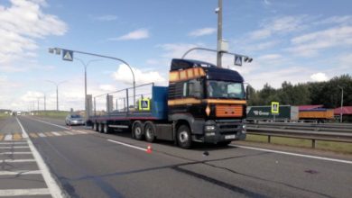 ДТП с грузовиком