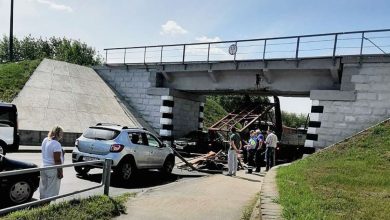ДТП с грузовиком в Барановичах