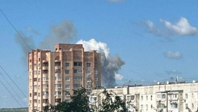 Обстрел Луганска