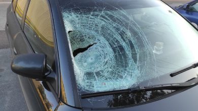 Разбитый автомобиль