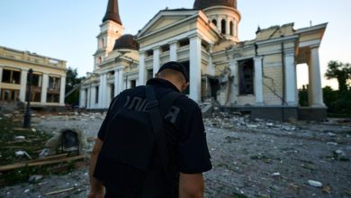 Разрушение собора в Одессе