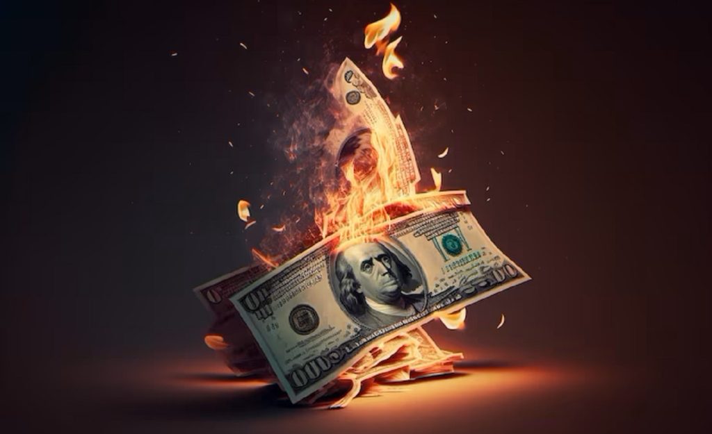 Сгорающие доллары