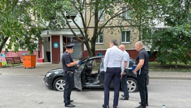 Взрыв машины в Белгороде