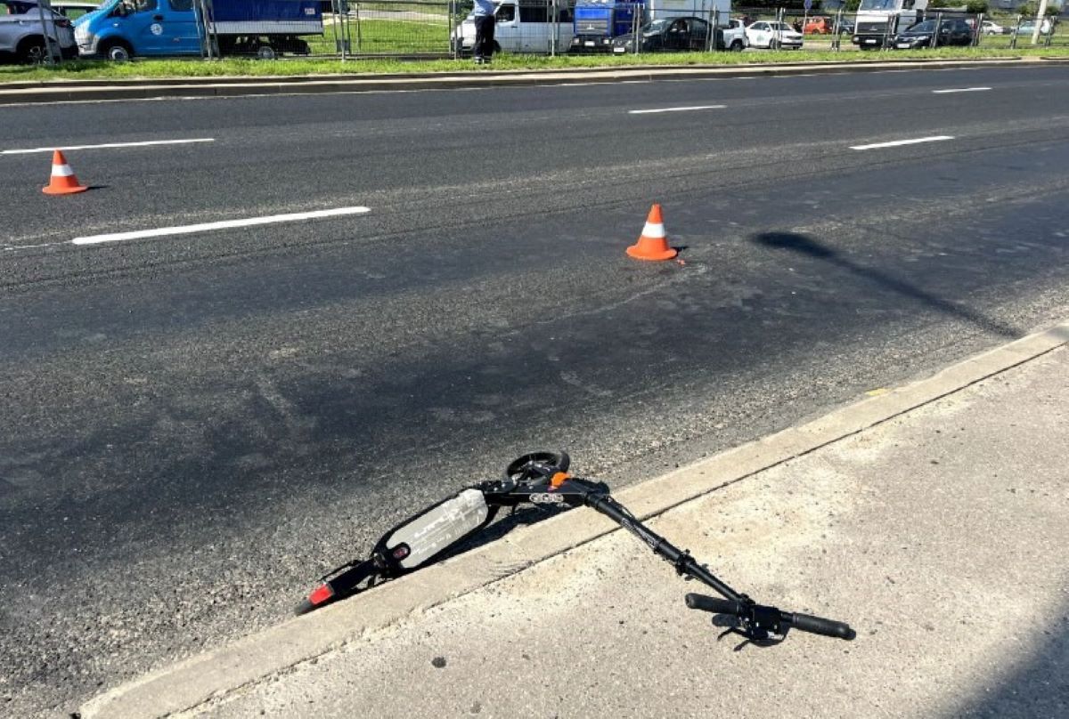 В Минске автомобиль сбил мальчика на самокате