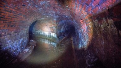 Канализацинный коллектор в Москве