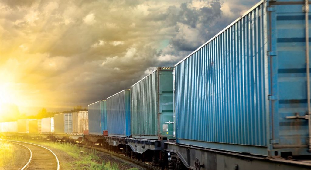 Контейнерный поезд