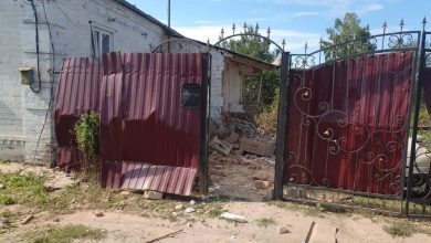 Последствия обстрела в Уразово Белгородской области