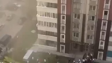 Пожар в Алма-Ате