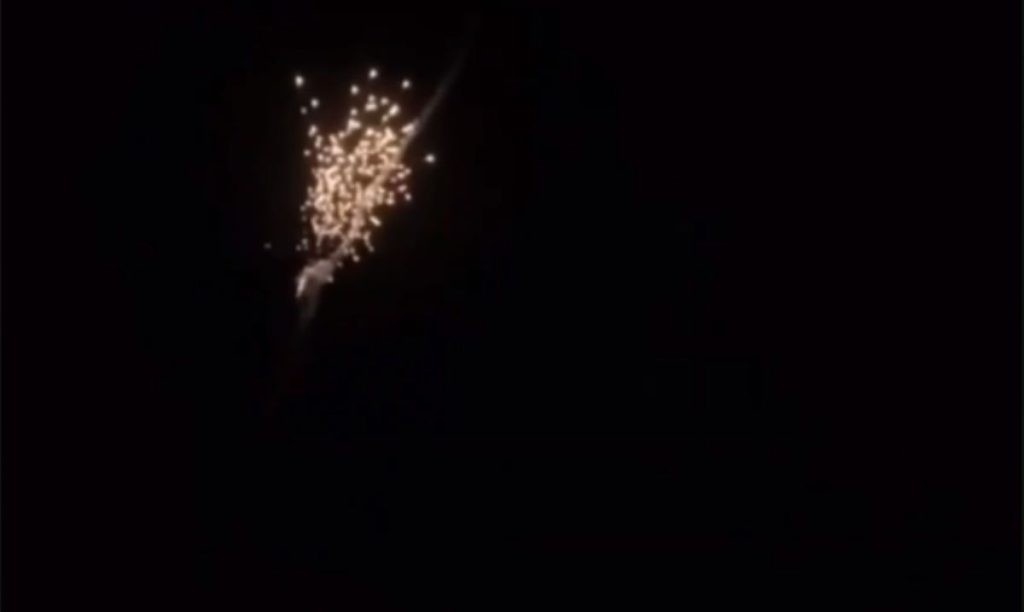 Уничтоженная ПВО ракета