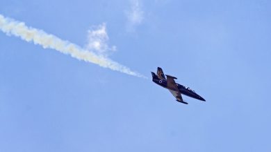 Военный самолет Л-39