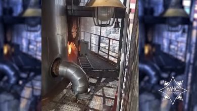 Возгорание на Мозырском НПЗ