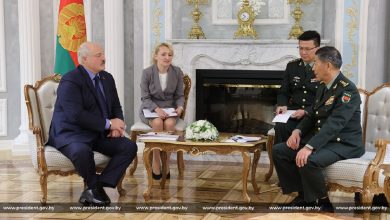 Встреча Александра Лукашенко с Ли Шанфу