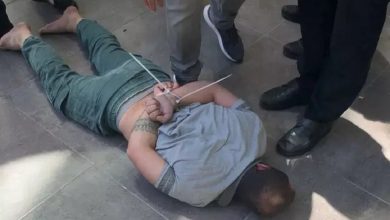 Задержанный мужчина