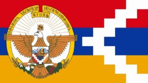 Флаг Нагорного Карабаха
