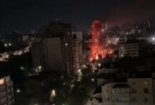 Падение БПЛА в Ростове
