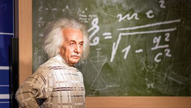 Учитель физики Эйнштейн