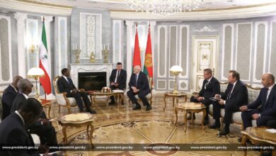Встреча Александра Лукашенко с президентом Экваториальной Гвинеи