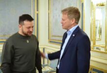 Встреча Зеленского с министром обороны Британии Грантом Шаппсом